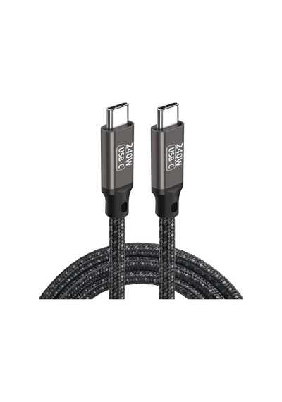 Zore Qg02 Type-c To Type-c Pd3.1 Data Kablosu 240w 480mbps 0.5 Metre