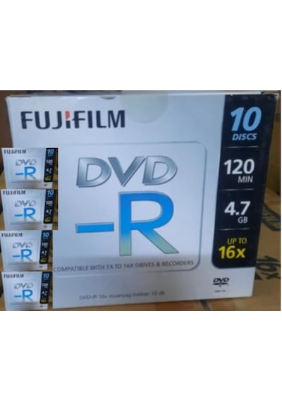 Fujifilm Dvd-r Kutulu 50 Adet 120min 4.7gb 16x Compatıble