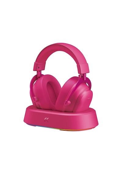 Mchose V9 Turbo+ Berry Red 7.1 Surround Kablosuz Gaming Kulaklık Hw-v9-12