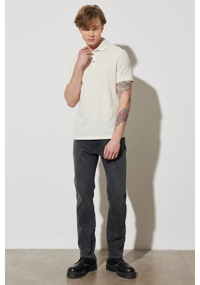 Wrangler Erkek Polo T Shirt W231325104 Krem