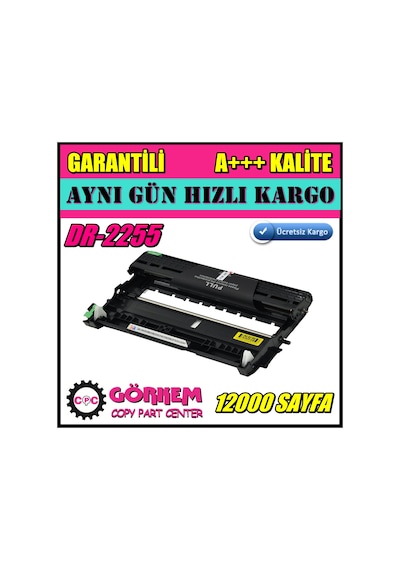 For Brother Hl2130 Drum Ünitesi Uyumlu Dr2255 / Dr420