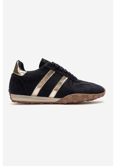 Flux Lacivert Süet Kadın Günlük Sneaker
