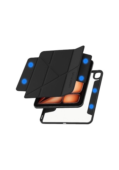 Apple Uyumlu iPad, Air 11inç M2/m3 Air 4/5.nesil 10.9 Kılıf Çift Parça Magnetik Multi Skinpro Case Kılıf