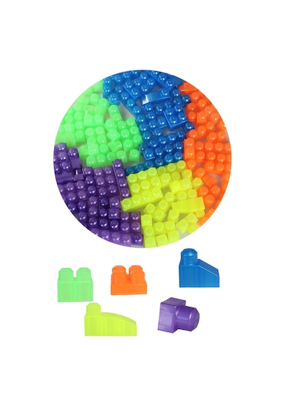 Play Blox 2939 Neon Renkler Mega Blok Seti 83 Parça Yeşil Çantalı