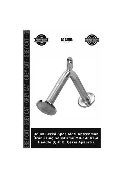 Delux Serisi Spor Aleti Antrenman Ürünü Güç Geliştirme Mb-14041-a Çift El Çekiş Aparatı