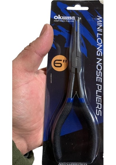 Okuma Mini Long Nose Pliers ''6 Balıkçı Pense 18cm