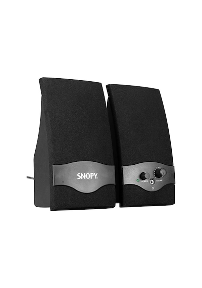 Snopy Sn-84 4w 1+1 Masa Üstü Usb Speaker Siyah 1923
