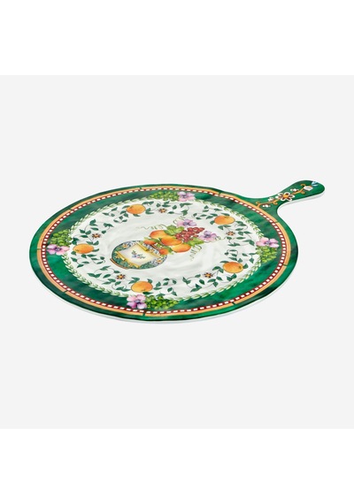 Yeşil Melamin Sunum Tahtası 41 Cm