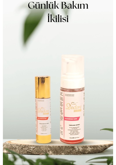 Doctors Beauty Günlük Bakım Güneş Kremi 50 ML + Temizleme Köpüğü 150 ML