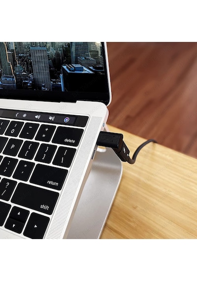 90 Derece Dirsek Aşağı Ve Yukarı Açılı Usb C Type-c Erkek - Dişi