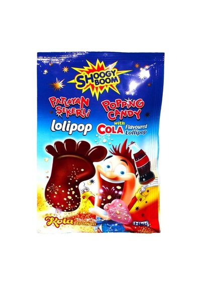 Shoogy Boom Patlayan Şeker 12 Gr 48'li Paket Kola Aromalı 6'li Paket