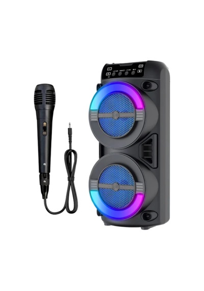 Tek Najma Led Işıklı Kablosuz Bluetooth Hoparlör Usb Tf Kart Destekli Yeni