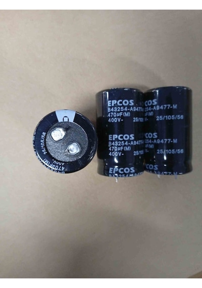 B43254a9477m 470mf 400v 30x52mm Snap Elko Kondansatör 2 Adet