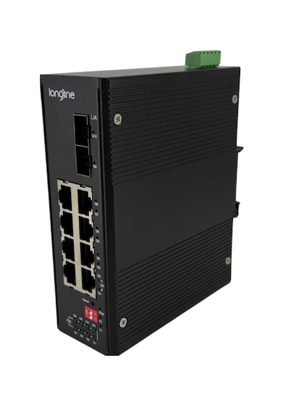 8 1000base-t Poe Port+2 1000base-x Sfp Slot Dual Power ,dc48-57v Wıth Management
