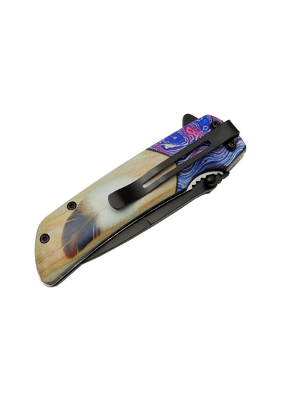 Welder Paslanmaz Wd-7077 Cep Kamp Çakısı 20,5 Cm Karışık Çok Renkli