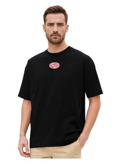 Ogc Donut Oversize Unisex T-shirt Siyah