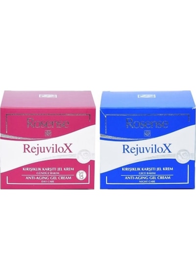 Rejuvilox  Gündüz & Gündüz Bakım Kremi 50ml +50 ml 2 Li