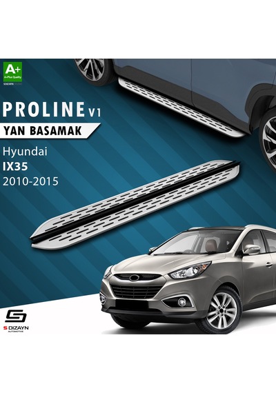 S-dizayn Hyundai Ix-35 Oem Still Pro V1 Aluminyum Yan Basamak 173 Cm 2010-2015 A+ Kalite