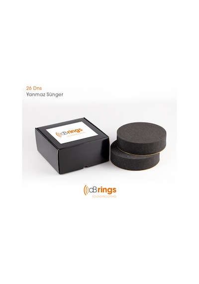 Dbrings Hoparlör Ses Kalitesi Arttıran Kit 6.5 İnç Db Rings 6-6.5 İnç 16 Cm