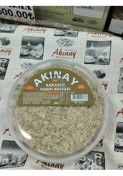 500 Gr Akınay Kakaolu Tahin Helvası