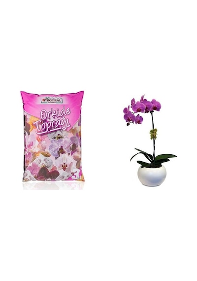 Orkide Toprağı Vitaminli Özel Karışım 15 L