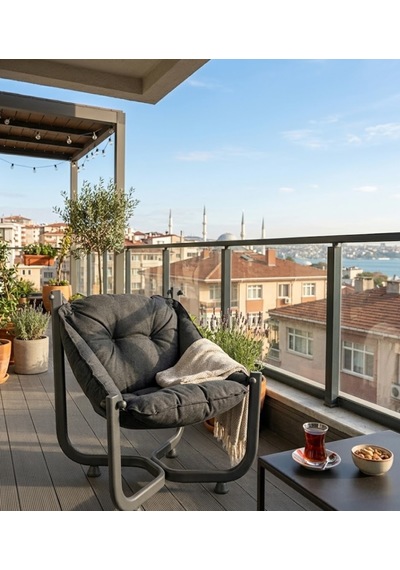 Missidea Standart Elit Relax Antrasit Koltuk