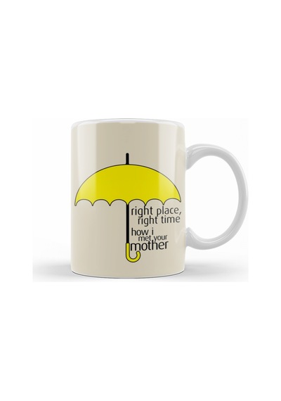How I Met Your Mother Kupa Bardak Porselen No26507 Karışık