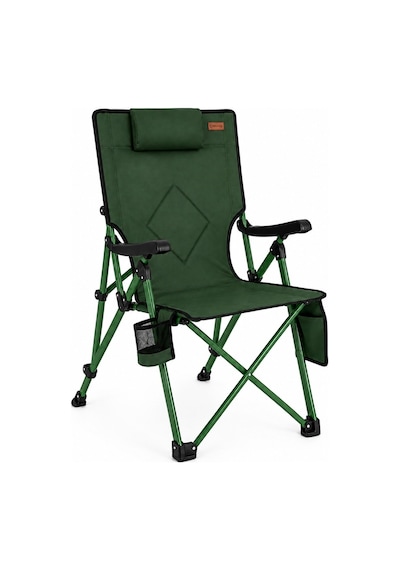 Madfox Flexlounge 3x Katlanabilir Kamp Sandalyesi Steel Moss Yeşil