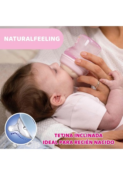 Natural Feeling Pp Biberon 150 Ml,0 Ay+,yavaş Akış Çok Renkli