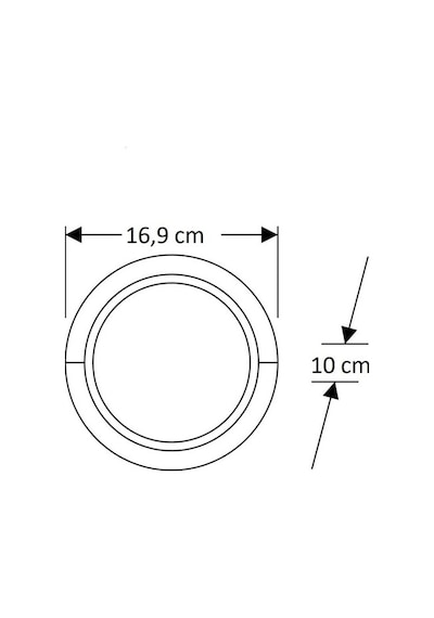 Cata Ct-7073 15w Bora Led Bahçe Aplik Siyah