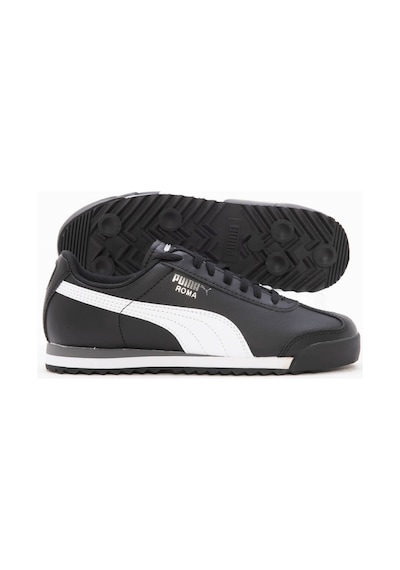 Puma Roma Basic Jr Kadın Siyah Spor Ayakkabı 35425901 Beyaz - Siyah