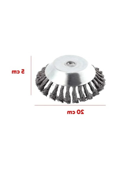 Metal Motorlu Tırpan Misinası İle Kaldırım Temizleme Aparatı