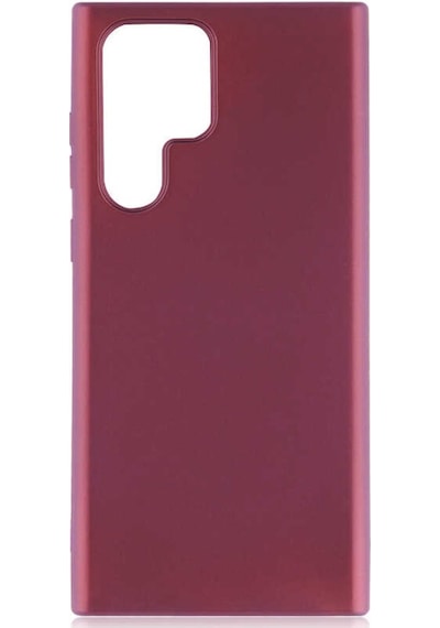 Samsung Galaxy Uyumlu S22 Ultra Kılıf Soft Mat Premier Case Kapak
