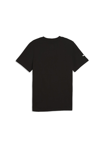 Puma Ferrari Colored Shield Erkek Siyah Günlük Stil T-shirt 63700301
