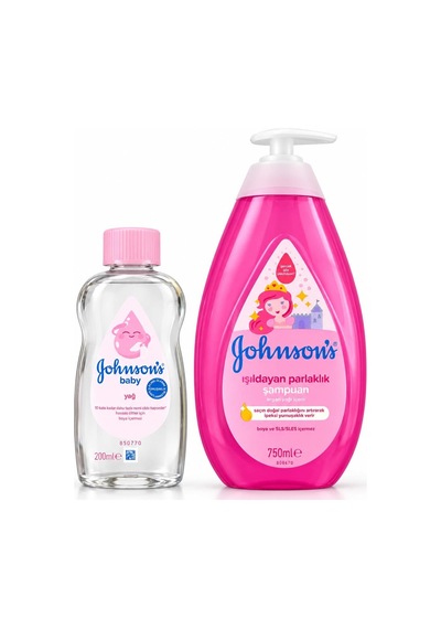 Johnson's Baby Şampuan 750 Ml & Jb Bebek Yağı İkili Set