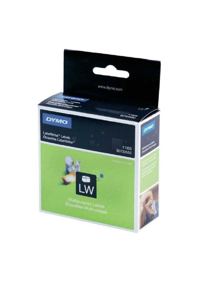 Dymo 11355 Lw Çok Amaçlı Etiket 19X51MM / 500'lü Paket
