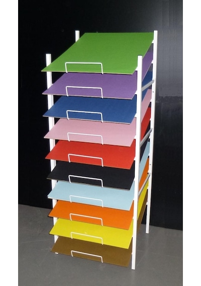 Başer Fon Karton Raf Standı 50 x 70 CM