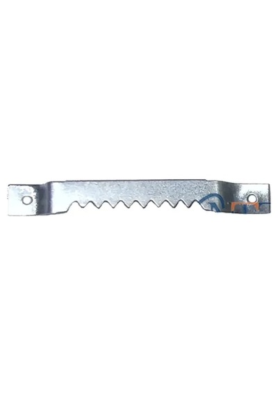 Tırtıklı Timsah Ağız Çerçeve Askı - Büyük, Çinko, 8x57mm, 1 Adet Diger