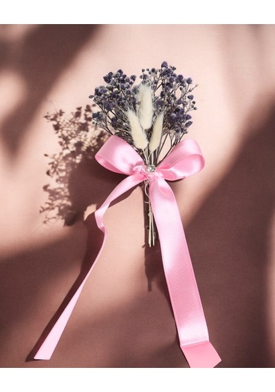 Bloom Doğal Cipso Tepsi Çiçeği Pembe Pembe