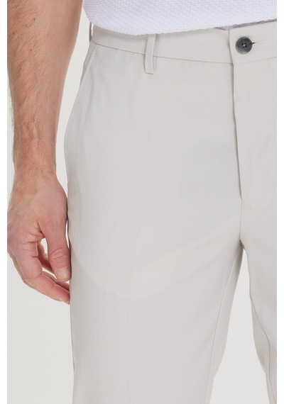 AC&Co / Altınyıldız Classics Erkek Tas Slim Fit Dar Kesim Beli Lastikli Yan Cep Rahat Pantolon Tas Taş