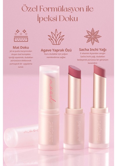 Perıpera Ink Mood Matte Stick 11 Pink Of Course 11