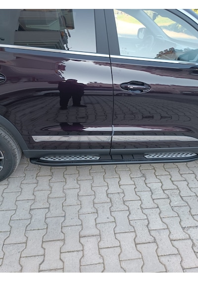 Chery Tiggo 8 Pro 2022-2024 Plus Siyah Yan Basamak Koruma