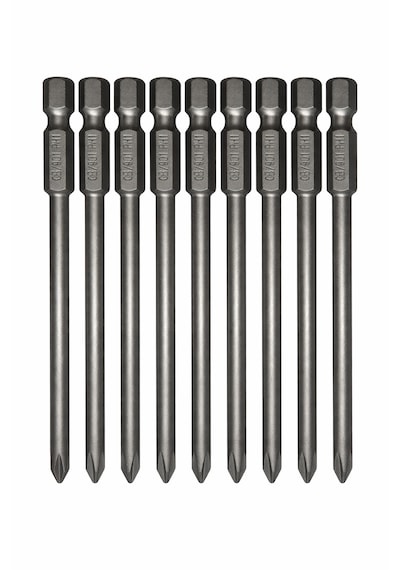 Profesyonel Ph1 90 Mm Tornavida Ucu Acr Teknolojili 1/4" Hex 10 Adet Ceta Marka