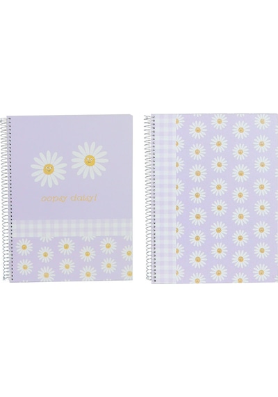 Ancor B'log Flowers A4 Spiralli Kareli Defter 111842