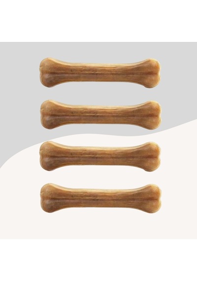 Köpekler İçin Naturel Press Çiğneme Kemiği 15cm 4lü Paket