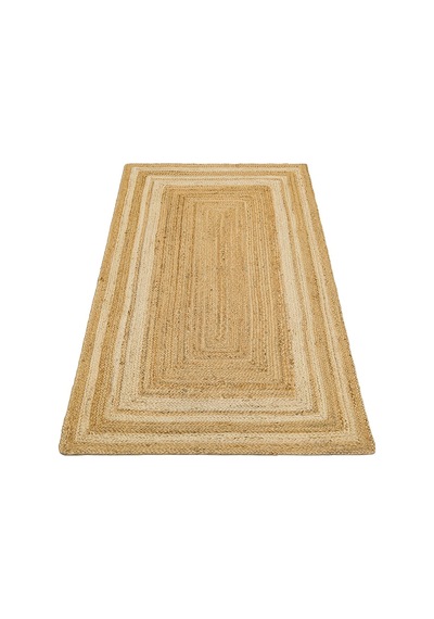 Eko Halı Echo Ech 10 Natural Whıte Xw El Dokuma Naturel Jüt Hasır Halı - 200X300
