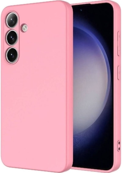 Galaxy S24 Plus Kılıf Zore Mara Lansman Kapak Pembe