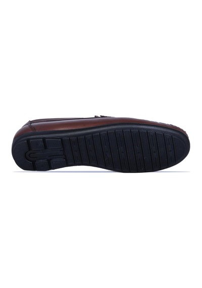 Balayk 023 Lz Deri Erkek Loafer Ayakkabı Kahverengi