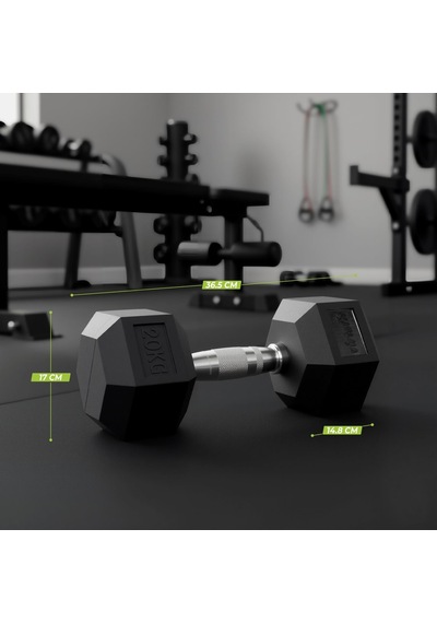 Hexa Dumbbell Pro 20 Kg Altıgen Dambıl Tek