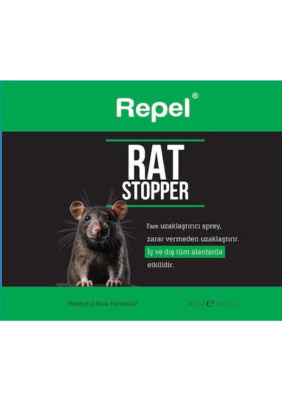Repel Rat Stopper Fare Uzaklaştırıcı Sprey 400 Ml